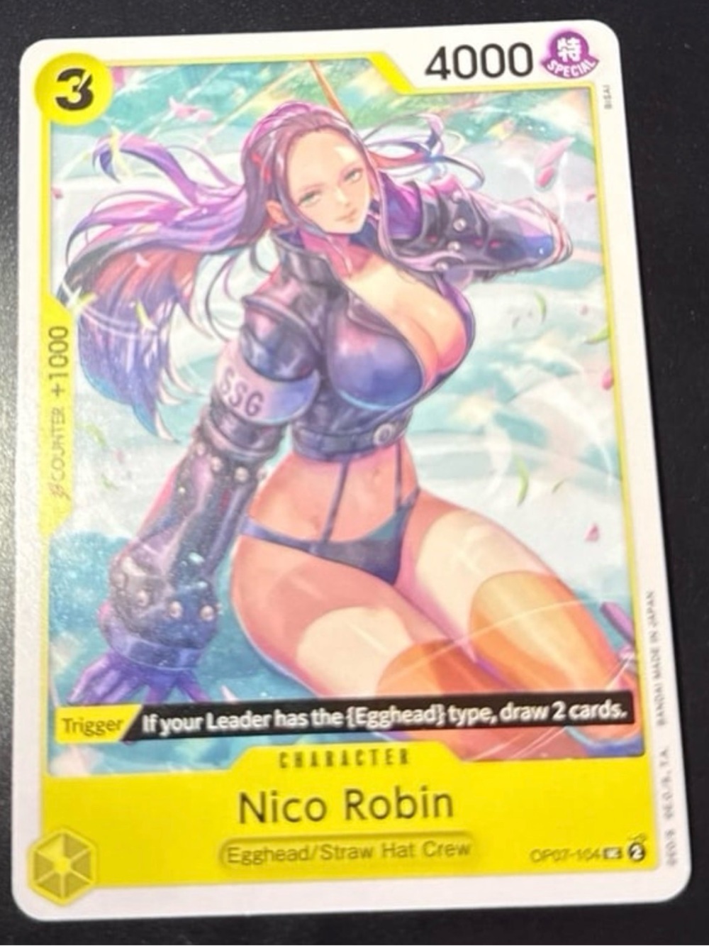 Nico Robin Egghead Strawhat One piece 500 years into the future OP07-104 Set